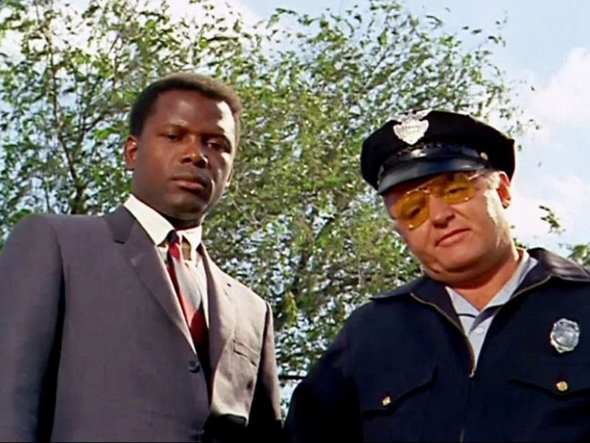 Image result for in the heat of the night 1967 steiger and poitier